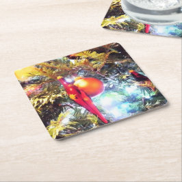 Verlichtingsversieringen Kartonnen Onderzetters