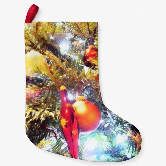 Verlichtingsversieringen Kleine Kerstsok (Voorkant)