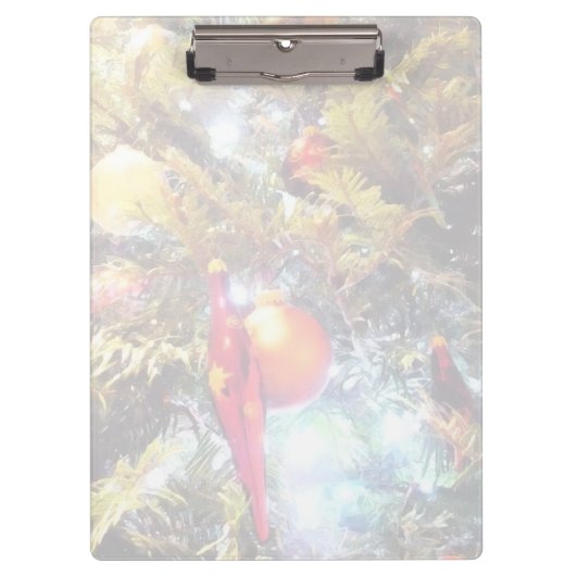 Verlichtingsversieringen Klembord (Voorkant)