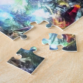 Verlichtingsversieringen Legpuzzel (Zijkant)