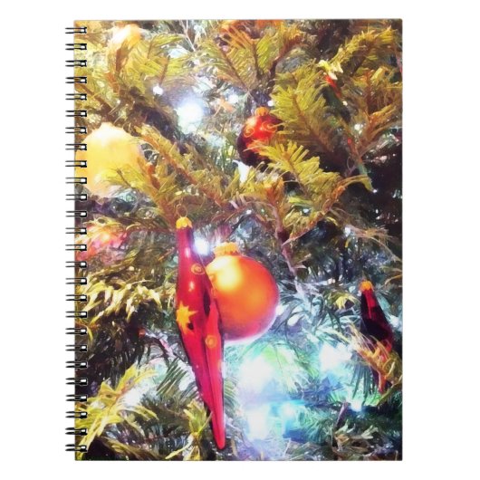 Verlichtingsversieringen Notitieboek (Voorkant)