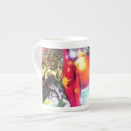 Verlichtingsversieringen Porselein Kop (Links)