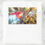 Verlichtingsversieringen Rechthoekige Sticker (Tas)