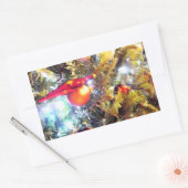 Verlichtingsversieringen Rechthoekige Sticker (Envelop)