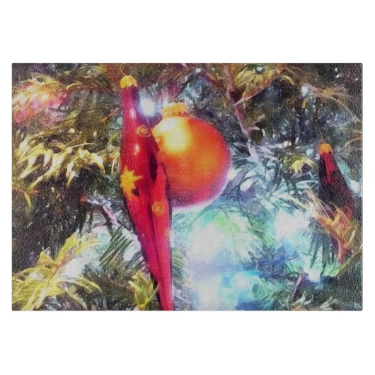 Verlichtingsversieringen Snijplank (Voorkant)