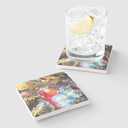 Verlichtingsversieringen Stenen Onderzetter (Zijkant)