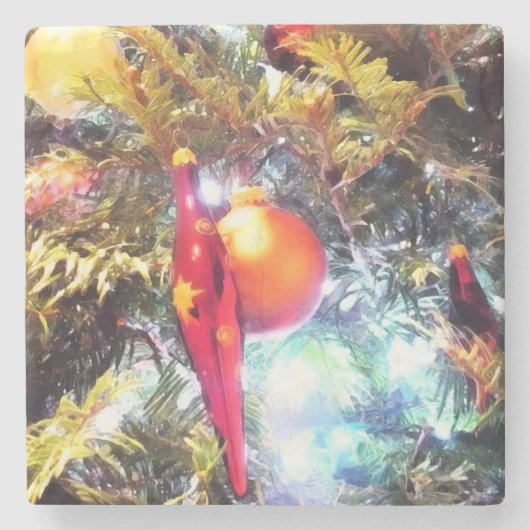 Verlichtingsversieringen Stenen Onderzetter (Voorkant)