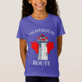 Verlichtingsweg Nova Scotia Halifax Dartmouth T T-shirt (Voorkant)