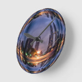 Verlichtingszeep Buble Wall klok (Hoek)