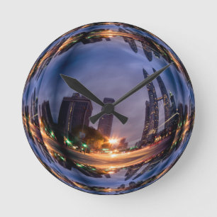 Verlichtingszeep Buble Wall klok