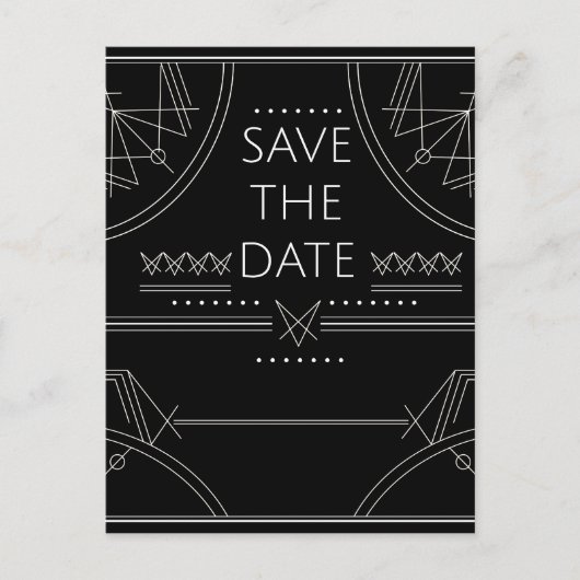 verlichtminati sparen de datum aankondigingskaart (Voorkant)