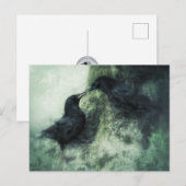 Verliebte Krähen Raben Vögel Briefkaart (Voorkant / Achterkant)