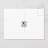 Verliebte Krähen Raben Vögel Briefkaart (Achterkant)