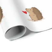 verliebter Igel Cadeaupapier (Rol Hoek)