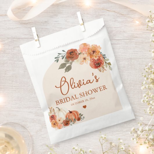 Verliefd Boho Terracotta Pompoen Bruiloft Bedankzakje (Geknipt)