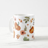 Verliefd Hart Pompoen Koffiemok (Voorkant links)