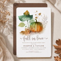 Verliefd in de herfst: Rustic Pompoen Verlovingsfe