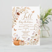 Verliefd op Baby Shower Kaart (Staand voorkant)