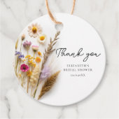 Verliefd op Bruiloft Bridal Shower Dank je wel Bedankjes Labels (Voorkant)