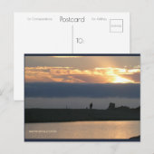 Verliefd op Carmel | Blue Beach Song™-Briefkaart Briefkaart (Voorkant / Achterkant)