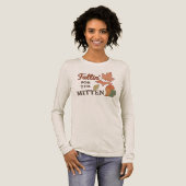 VERLIEFD OP DE MITTEN MICHIGAN HERFST TEE Tri-Blend SHIRT (Voorkant)