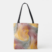 Verliefd op Franse herfstverf Waterverf wervelinge Tote Bag (Achterkant)