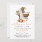 Verliefd op het Herfst Bloemen Baby shower Kaart (Voorkant)