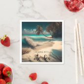 Verliefd op het Zee | Tropische kunst Servet (Insitu)