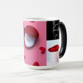 Verliefd op jou – Gepersonaliseerde Valentijn Magische Mok (Voorkant rechts)