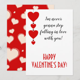 Verliefd op jou, Valentijn Feestdagenkaart
