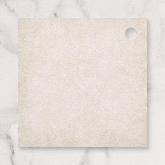 Verliefd op moderne herfstbruiloft bedankjes labels (Achterkant)