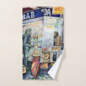 Verliefd op problemen en in moeilijkheden met lief bad handdoek (Handdoek)