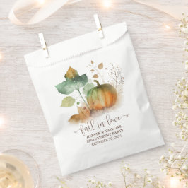 Verliefd op robuuste elegante pompoen bedankzakje