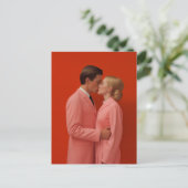 Verliefd op rood briefkaart (Staand voorkant)