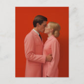 Verliefd op rood briefkaart (Voorkant)