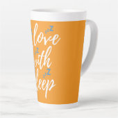 Verliefd op Slaap Latte Mok (Rechterhoek)