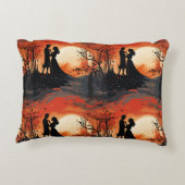 Verliefd paar  accent kussen (Achterkant)