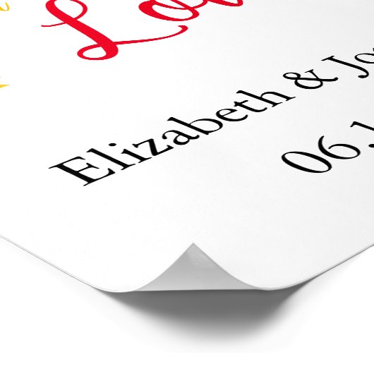 Verliefd Raken Poster (Hoek)