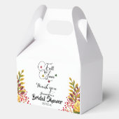 Verliefd raken Script Bruidsmeisjesfeest  Bedankdoosjes (Voorkant)