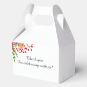 Verliefd raken Script Bruidsmeisjesfeest  Bedankdoosjes (Achterkant)