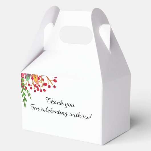 Verliefd raken Script Bruidsmeisjesfeest Bedankdoosjes (Achterkant)