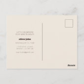 Verliefd raken Uitnodiging voor een kijk- en drink (Achterkant)