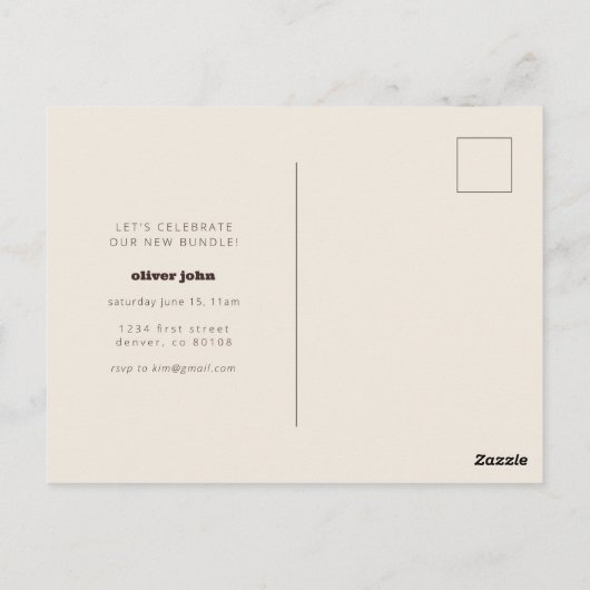 Verliefd raken Uitnodiging voor een kijk- en drink (Achterkant)