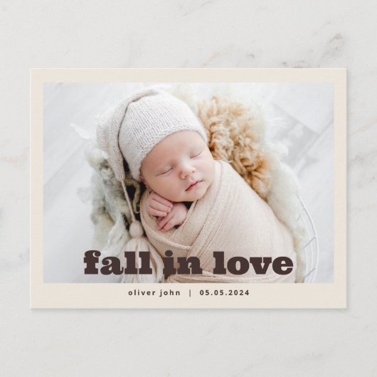 Verliefd raken Uitnodiging voor een kijk- en drink (Voorkant)