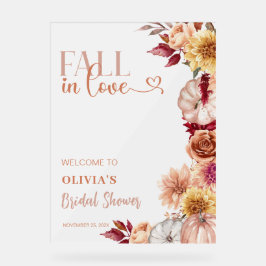 Verliefd raken Welkom Bruidsfeest bevroren Acryl Bord