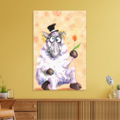 Verliefd Ram Grappig Canvas Afdruk (Insitu (Woonkamer))
