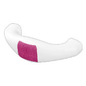 Verliefd Roze Glitter Keramische Ladegreep (Gekanteld)