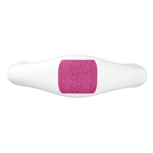 Verliefd Roze Glitter Keramische Ladegreep (Voorkant)