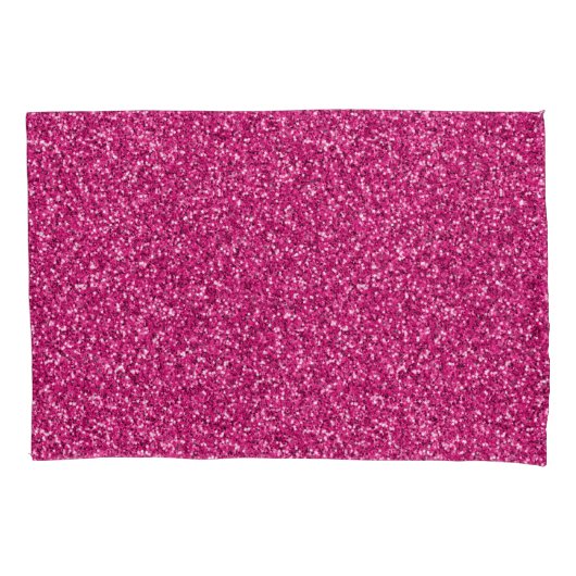 Verliefd Roze Glitters Kussensloop (Voorkant)
