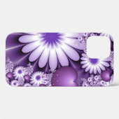Verliefd worden Abstracte Bloemen & Harten Fractal Case-Mate iPhone Case (Achterkant (horizontaal))